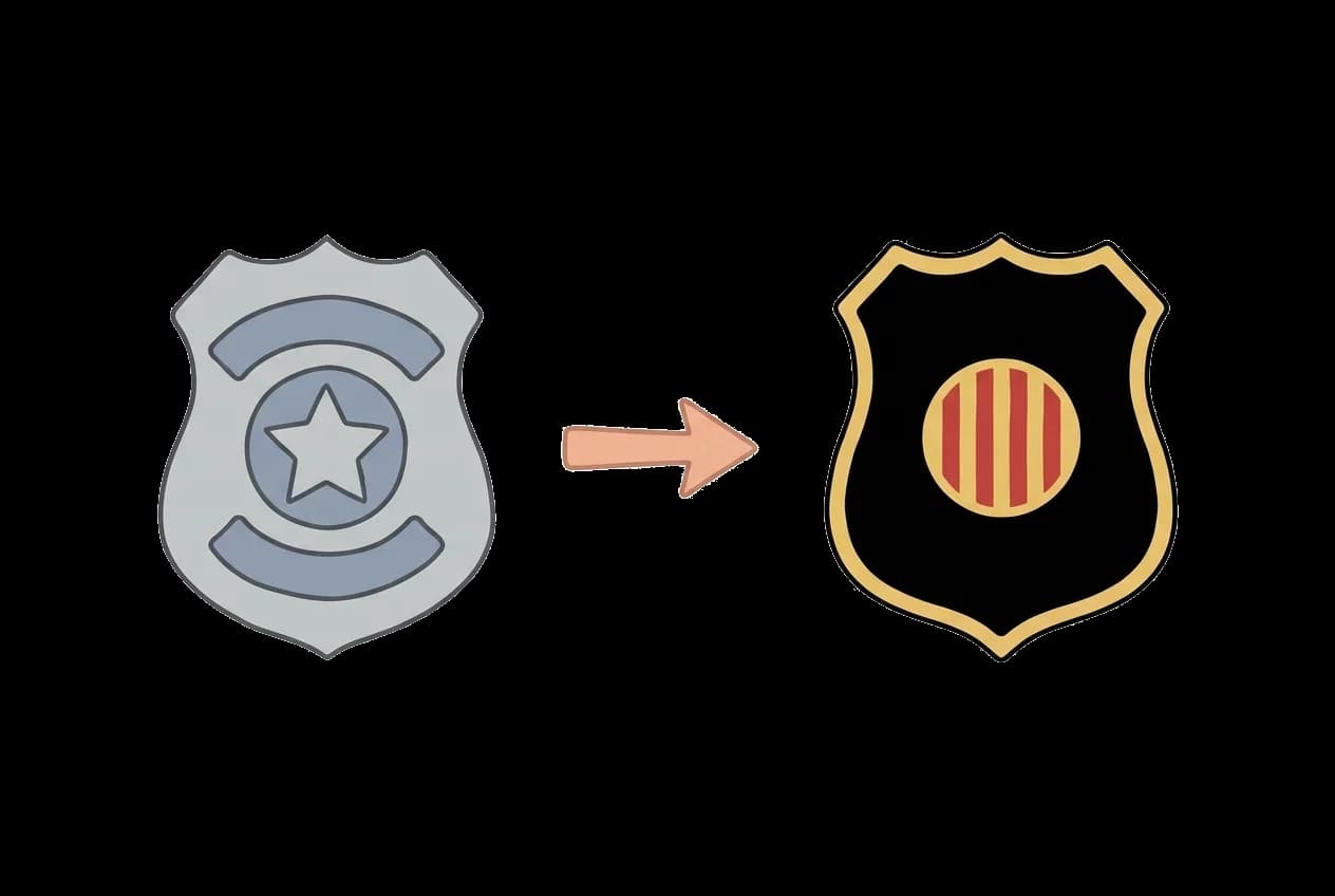 Il·lustració Història de la policia a Catalunya