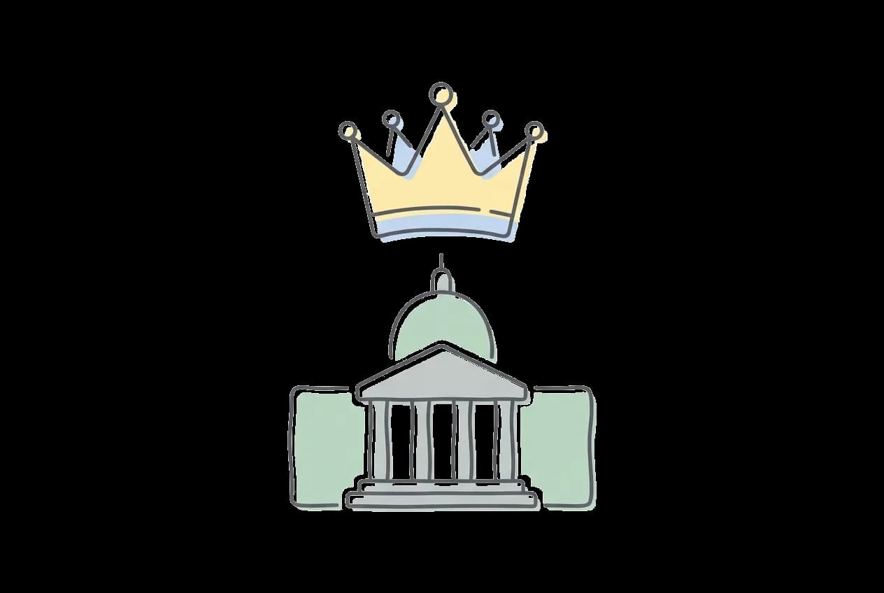 Il·lustració Les institucions polítiques de l'Estat