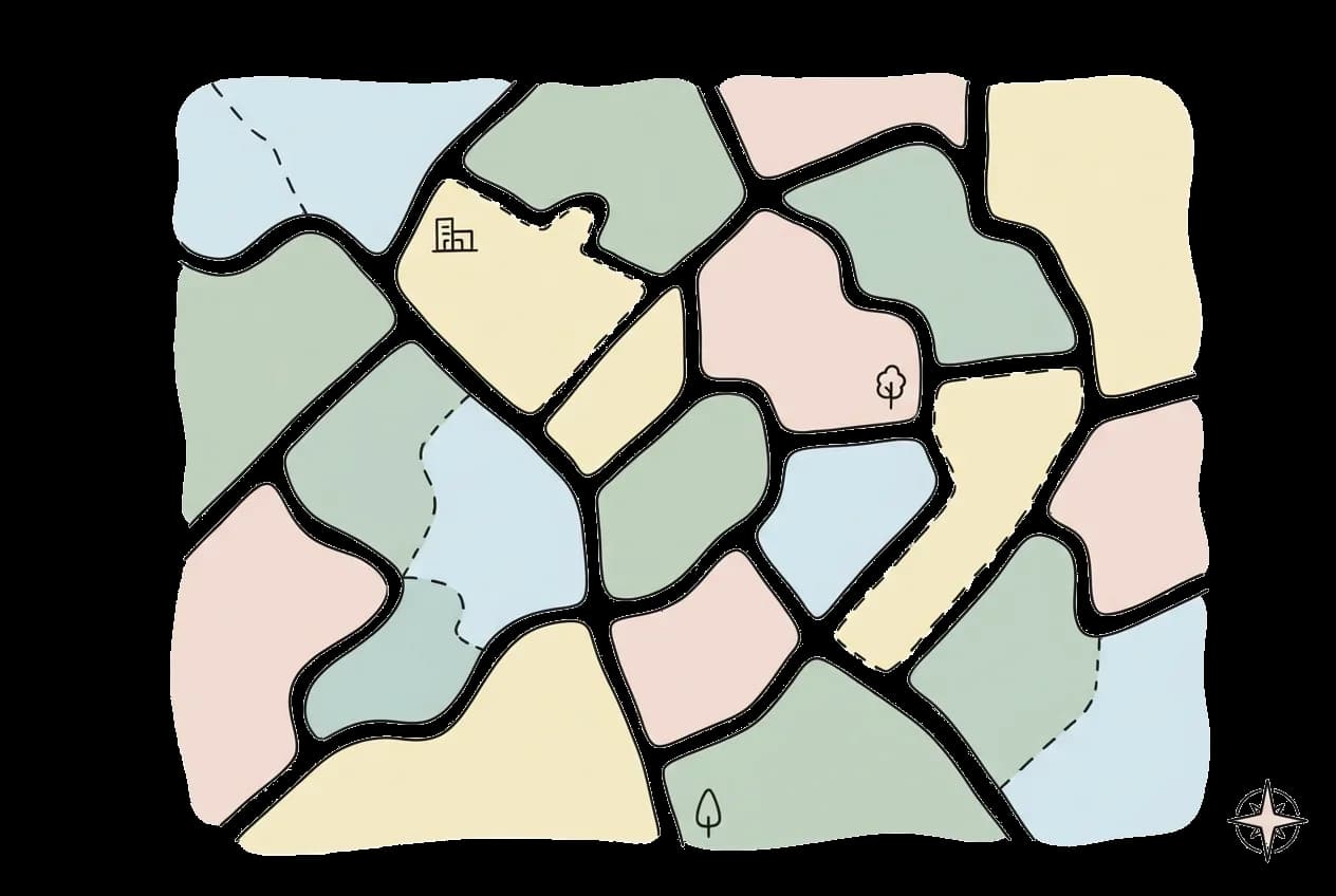 Il·lustració L'organització territorial de l'Estat