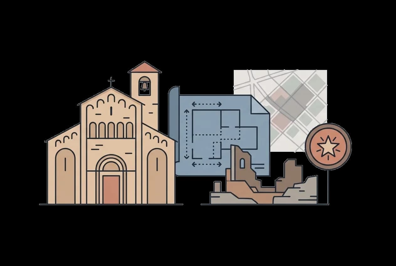 Il·lustració Patrimoni cultural i urbanisme