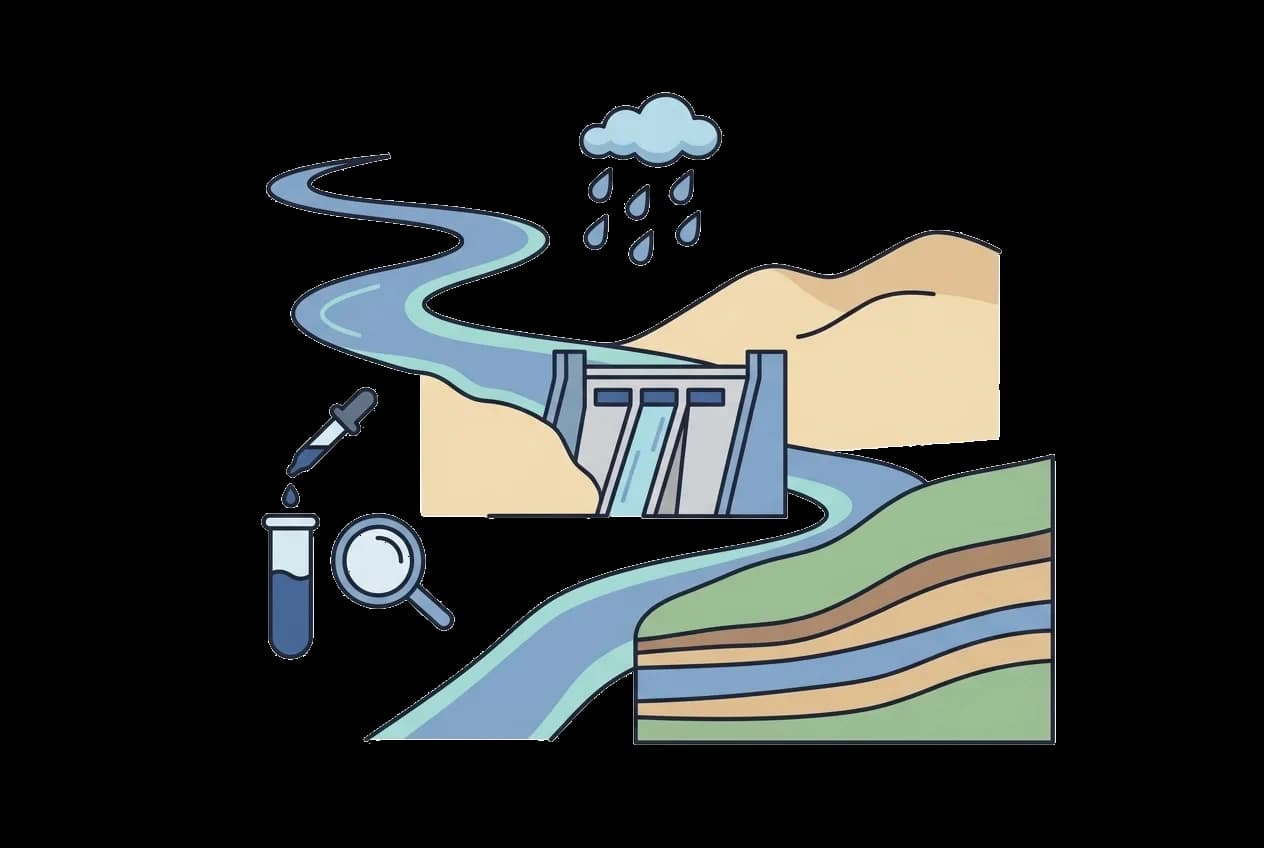 Il·lustració Legislació en matèria d'aigües