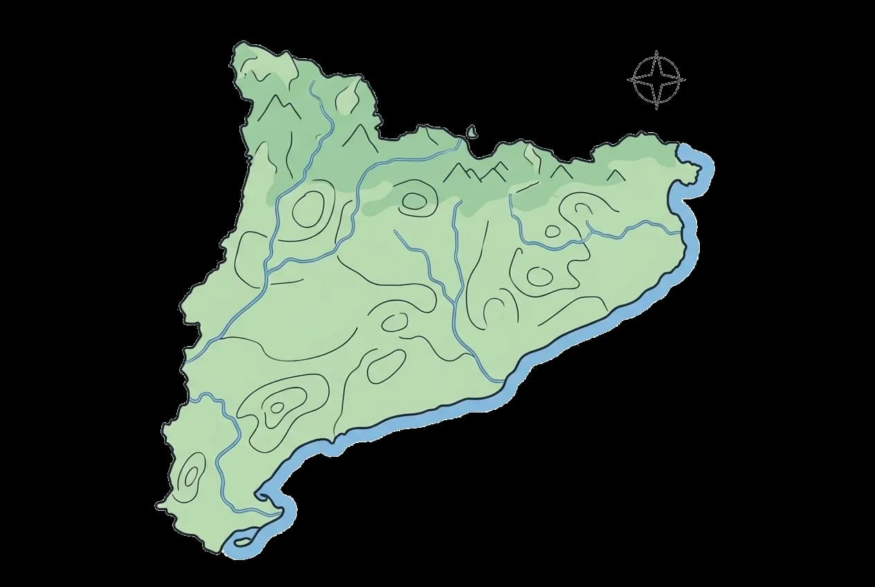 Il·lustració Geografia de Catalunya