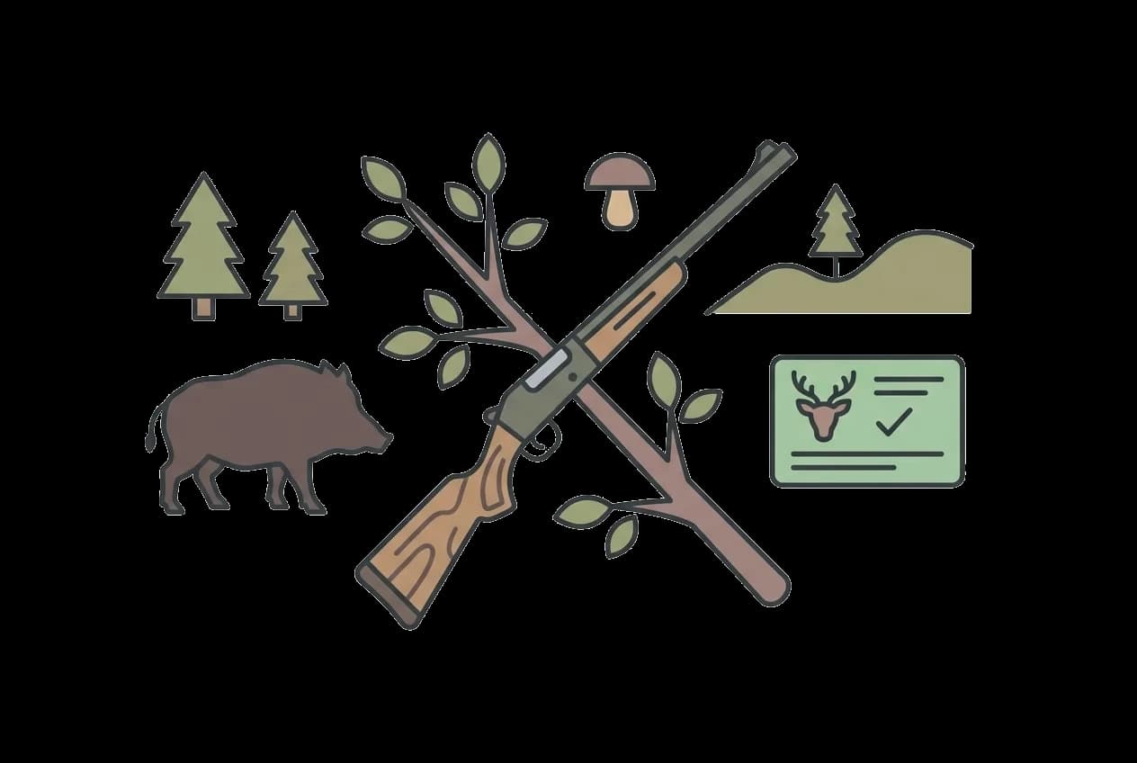 Il·lustració L'activitat cinegètica a Catalunya