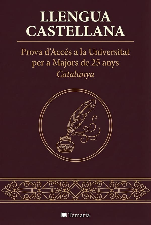 Llibre d'estudi de Llengua Castellana