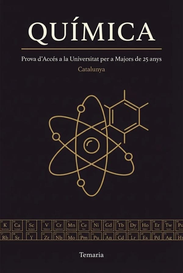 Llibre d'estudi de Química